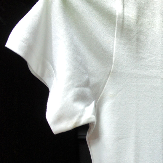 轉印T恤棉質白色-002