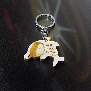 gw-key-15海豚鑰匙圈圈