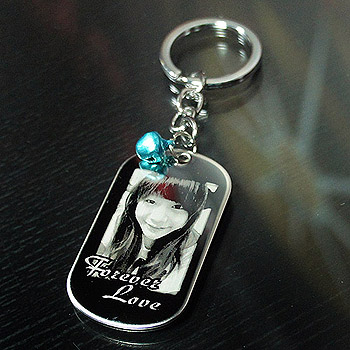 金屬影像雕刻-大兵籍造型鑰匙圈