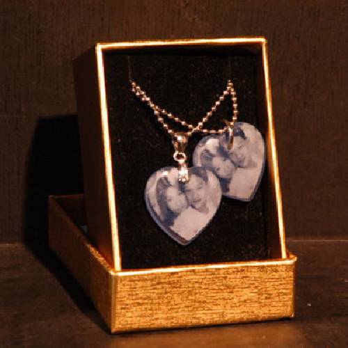 藍色瑪瑙心型幸運石