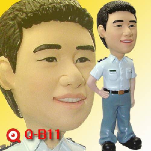 Q-B11-空軍少爺兵公仔