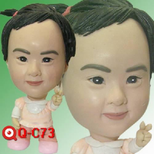 Q-C73-粉紅小妹公仔