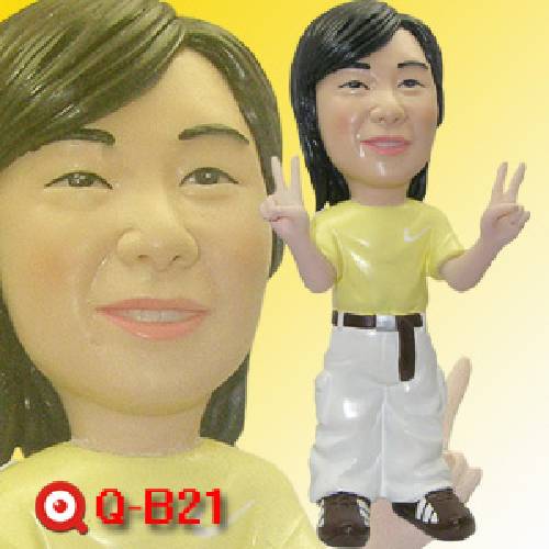 Q-B21-耶耶女孩公仔娃娃