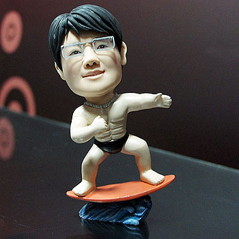 Q-B25-沖浪極限運動公仔