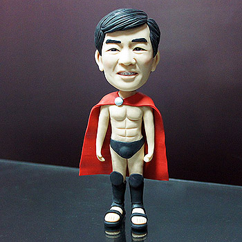 三百壯士男孩公仔