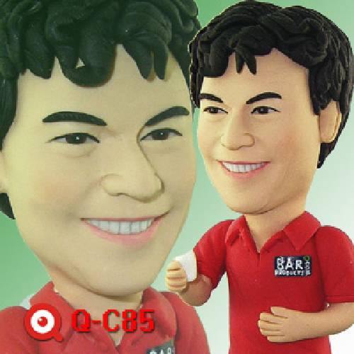 Q-C85-紅衣男孩公仔