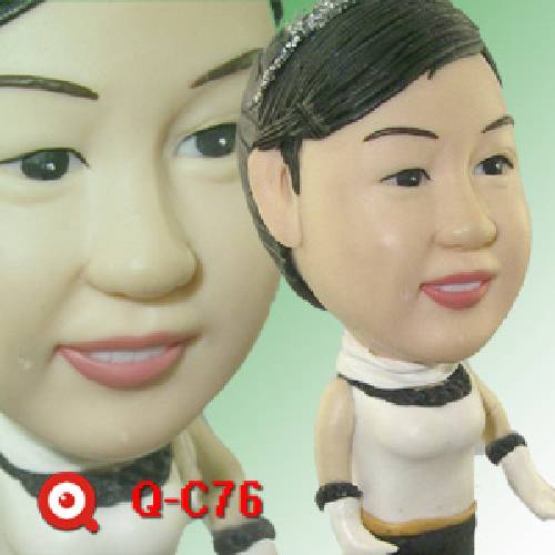 Q-C76-宴會貴婦公仔娃娃
