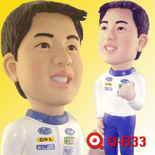 Q-B33-重車騎士運動公仔