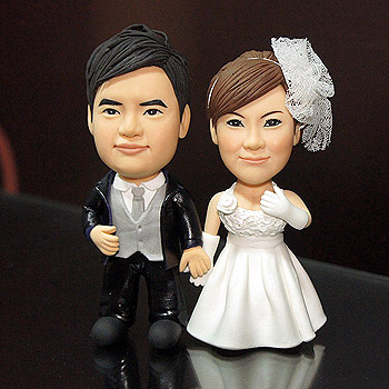 高雅結婚禮服公仔