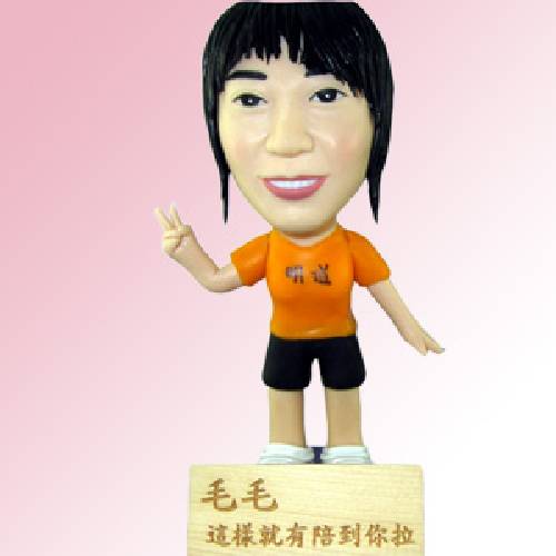 Q-F23橘衣運動服公仔
