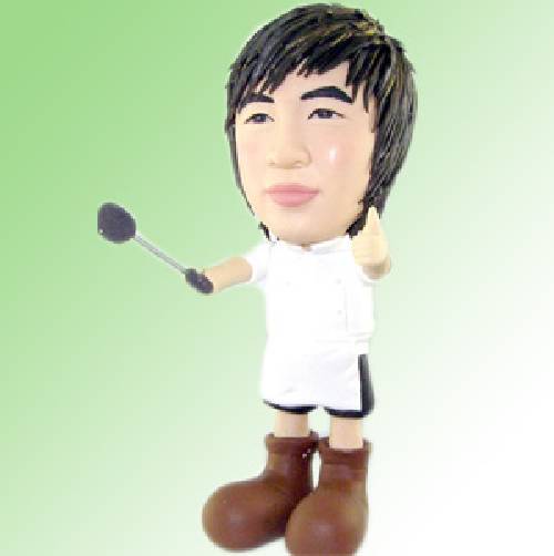 Q-F46炒菜男孩公仔