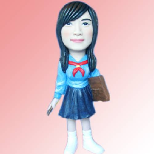 Q-F82女學生單人公仔