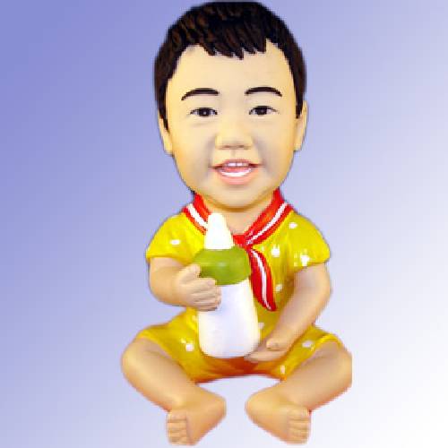 Q-F87黃衣水手服小朋友公仔