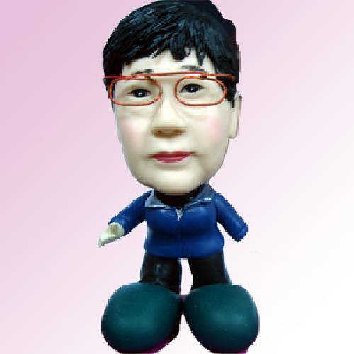 Q-F91帥氣紅框眼鏡阿嬤