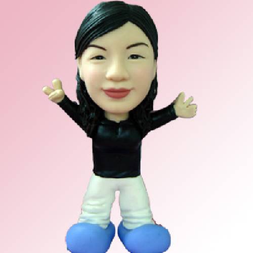 Q-F111黑衣白褲休閒女