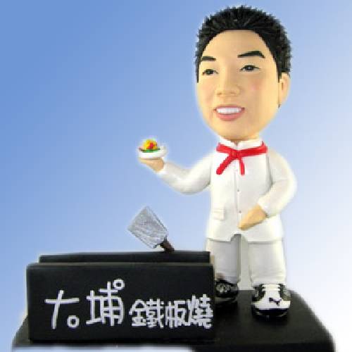 Q-F116大廚公仔+名片夾