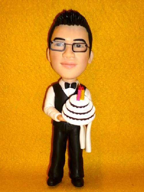 公仔娃娃-服務生公仔